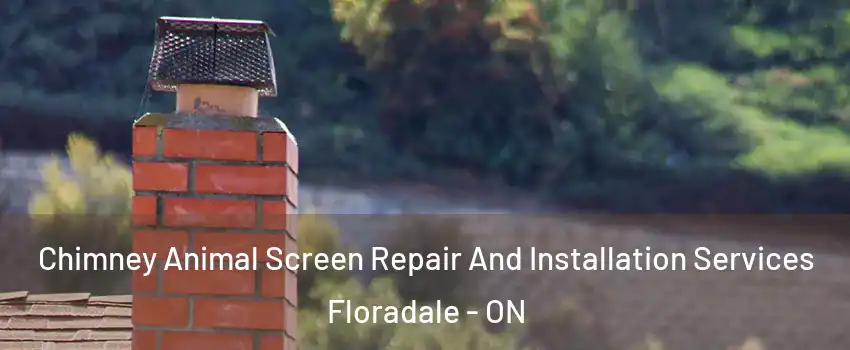 Chimney Animal Screen Repair And Installation Services Floradale - ON