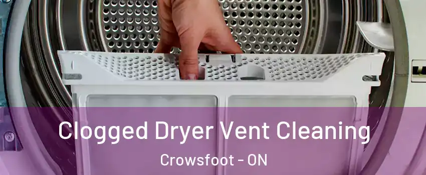 Clogged Dryer Vent Cleaning Crowsfoot - ON