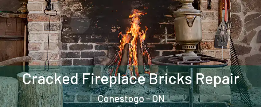 Cracked Fireplace Bricks Repair Conestogo - ON