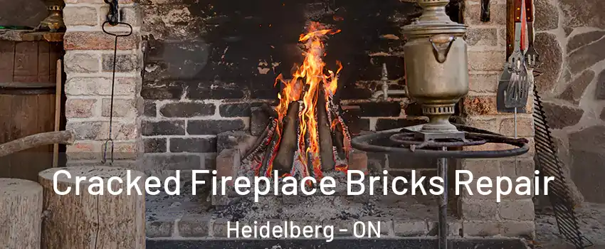 Cracked Fireplace Bricks Repair Heidelberg - ON