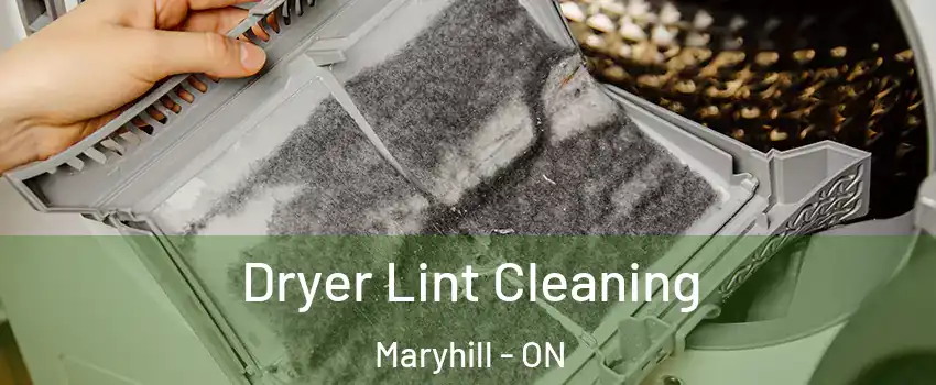 Dryer Lint Cleaning Maryhill - ON