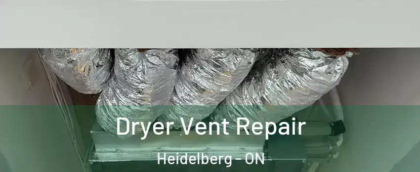 Dryer Vent Repair Heidelberg - ON