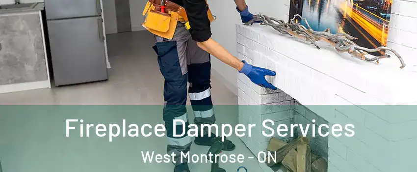Fireplace Damper Services West Montrose - ON
