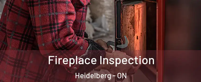Fireplace Inspection Heidelberg - ON