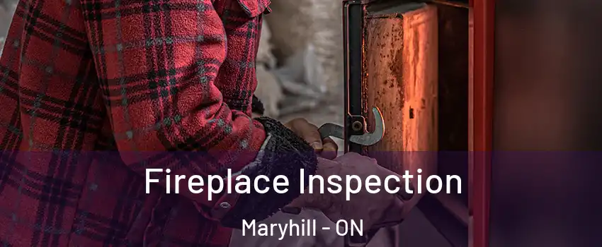 Fireplace Inspection Maryhill - ON