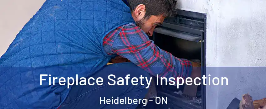 Fireplace Safety Inspection Heidelberg - ON