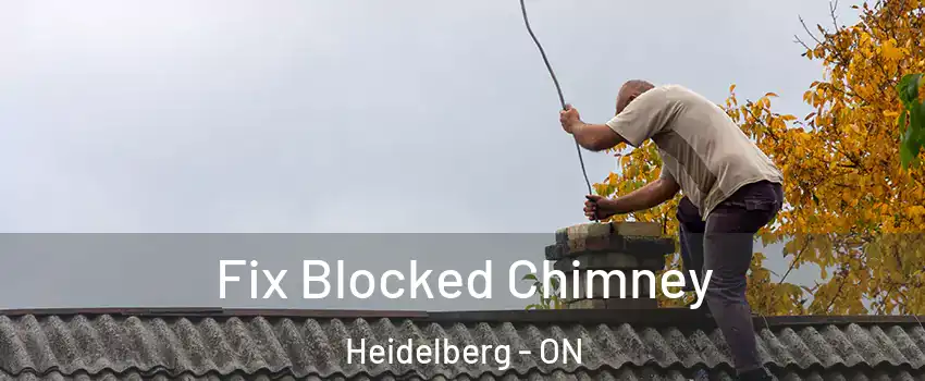 Fix Blocked Chimney Heidelberg - ON