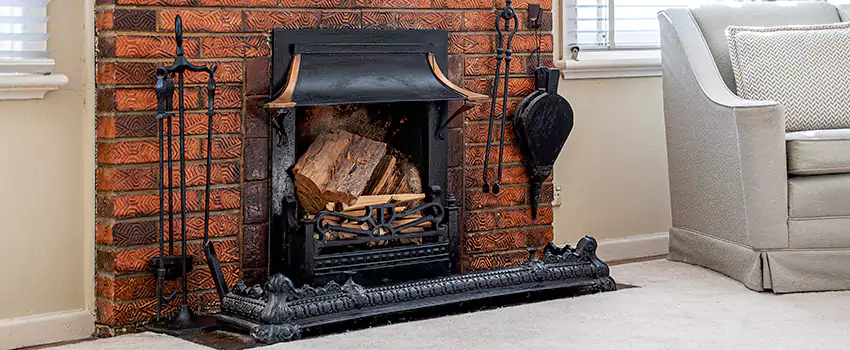 Vintage-style Fireplace Redesign in Woolwich, Ontario