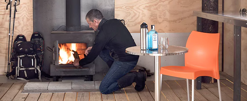 Open Hearth Wood Fireplace Installation in Woolwich, ON