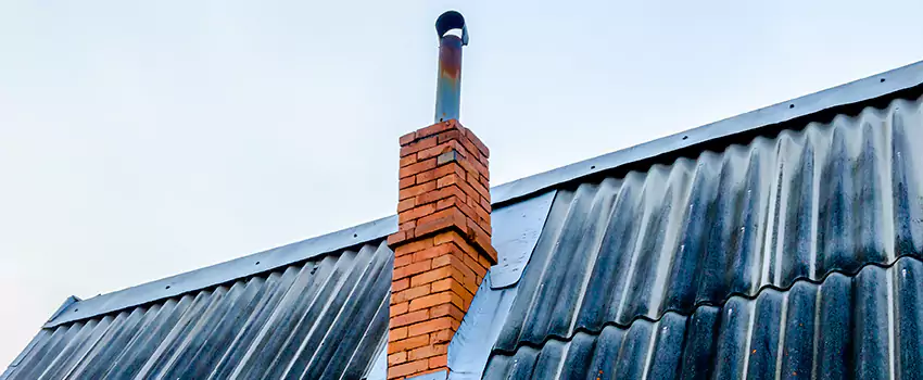 Aluminium Chimney Flashing Repair in Woolwich, ON