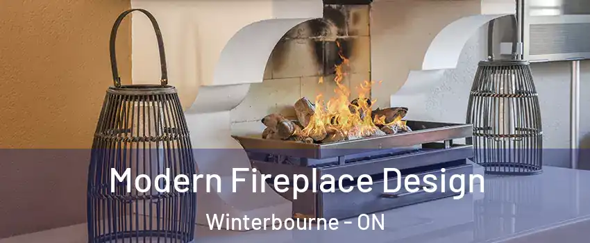Modern Fireplace Design Winterbourne - ON