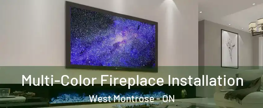 Multi-Color Fireplace Installation West Montrose - ON