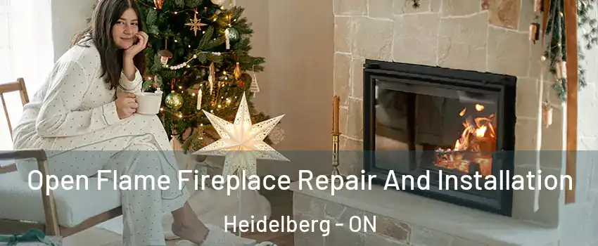 Open Flame Fireplace Repair And Installation Heidelberg - ON