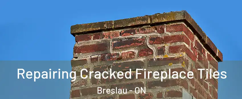 Repairing Cracked Fireplace Tiles Breslau - ON