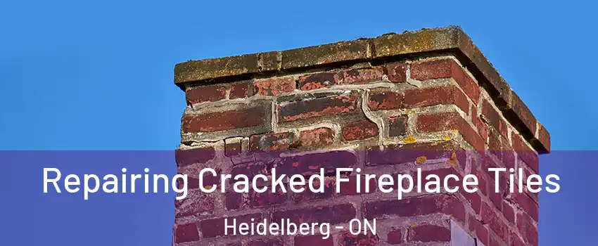 Repairing Cracked Fireplace Tiles Heidelberg - ON